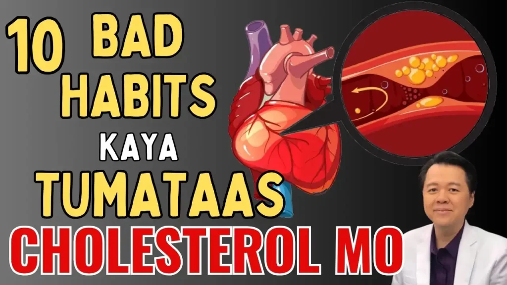 10 Maling Gawi na Nagpapataas ng Iyong Cholesterol