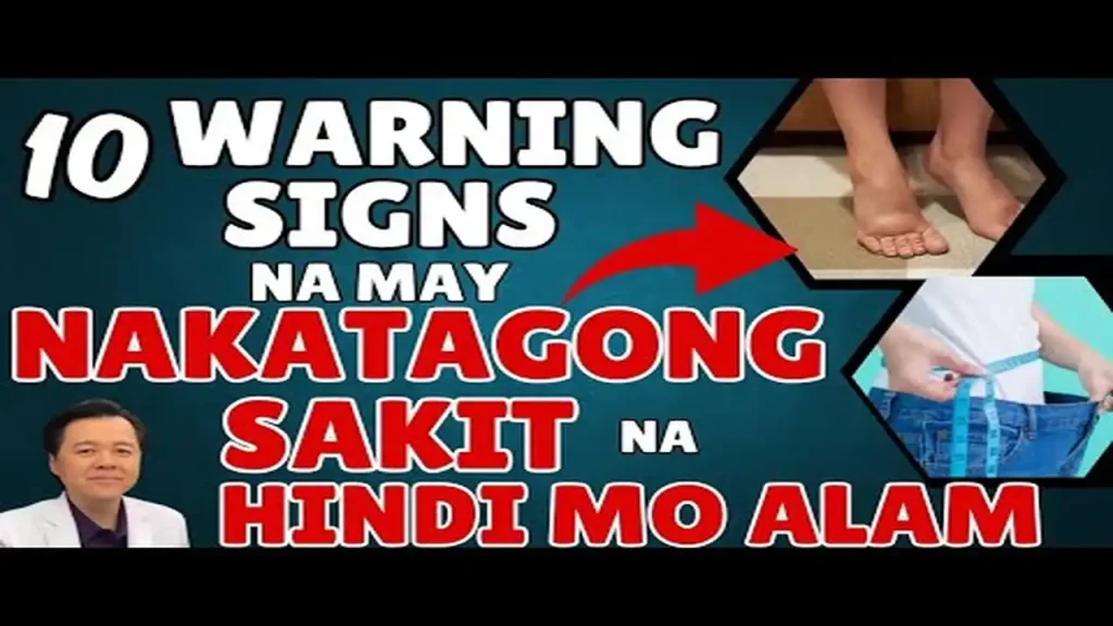 Mabigat na Babala ng Katawan sa Lihim na Karamdaman