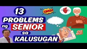 Pangunahing Banta sa Kalusugan ng Seniors at Solusyon