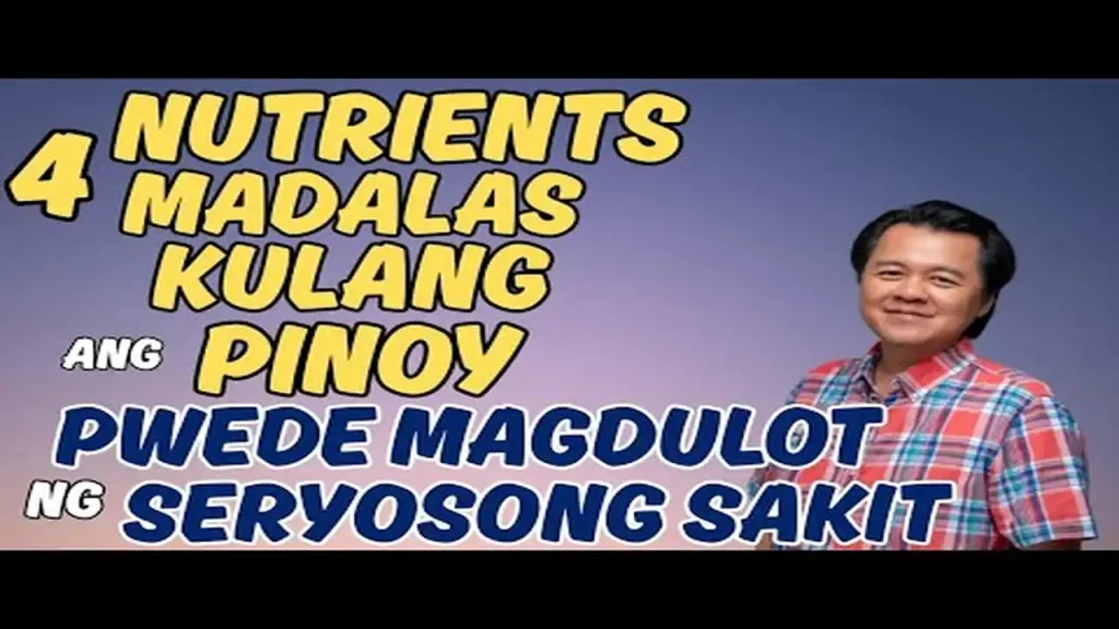 4 na Sustansyang Kulang sa Katawan ng mga Pinoy: Iwas-Sakit Tips