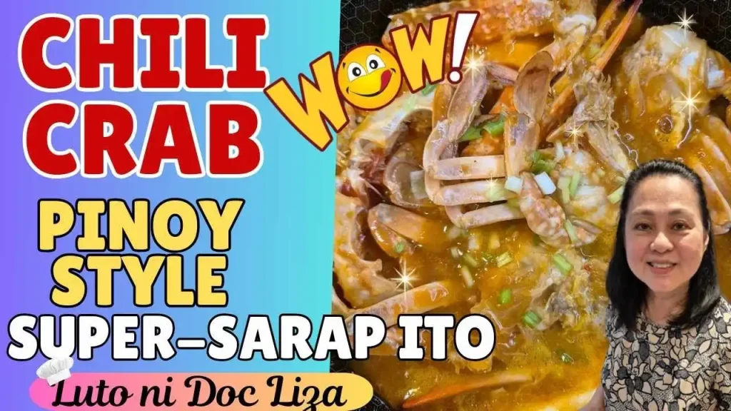Healthy Cooking: Paano Lutuin ang Masustansyang Chili Crab Pinoy Style