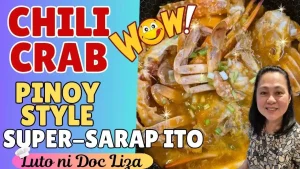 Healthy Cooking: Paano Lutuin ang Masustansyang Chili Crab Pinoy Style