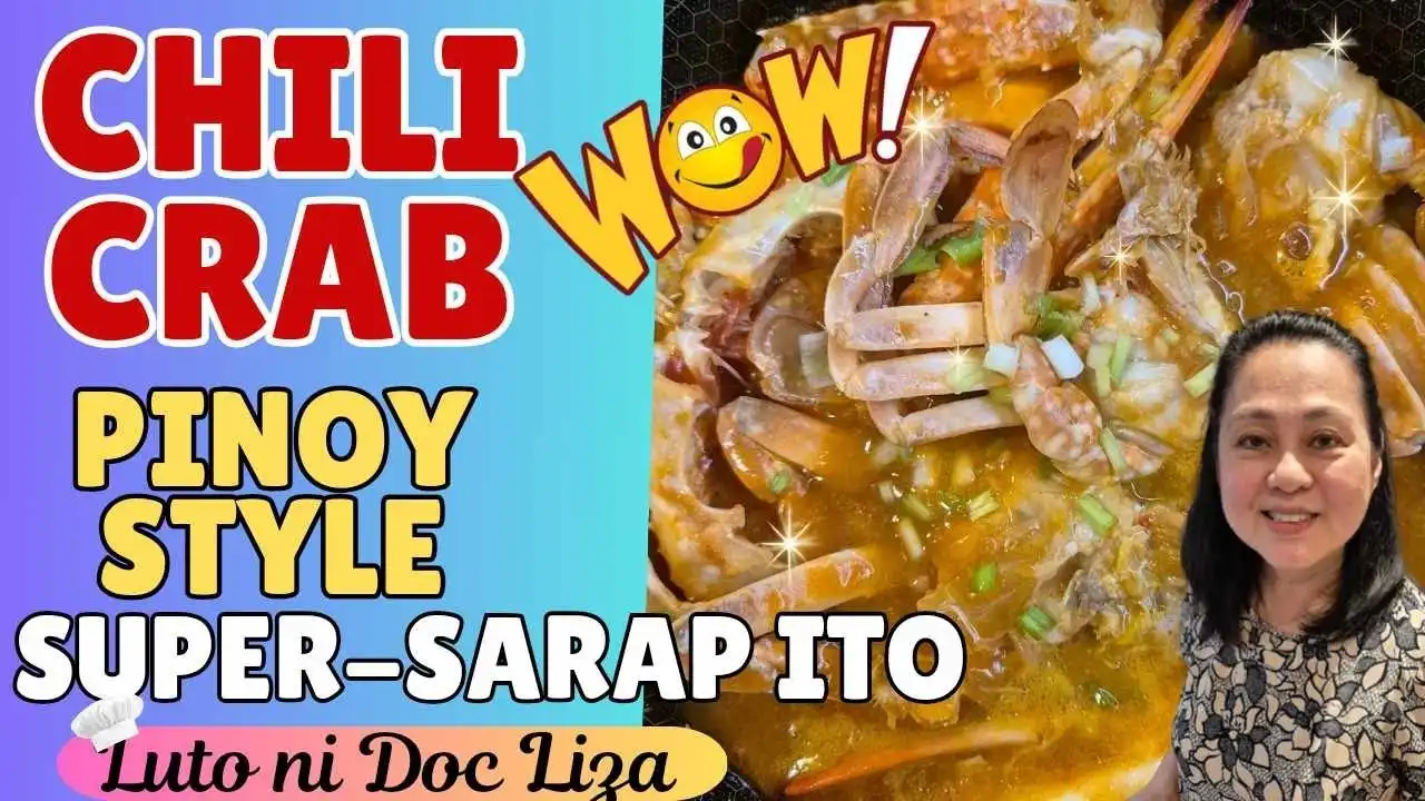 Healthy Cooking: Paano Lutuin ang Masustansyang Chili Crab Pinoy Style