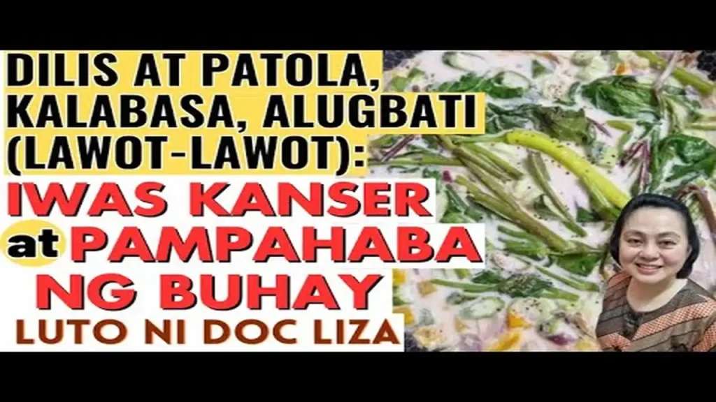 Healthy Cooking: Paano Lutuin ang Masustansyang Lawot-Lawot