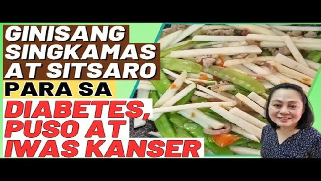 Healthy Cooking: Sustansya ng Ginisang Singkamas at Sitsaro