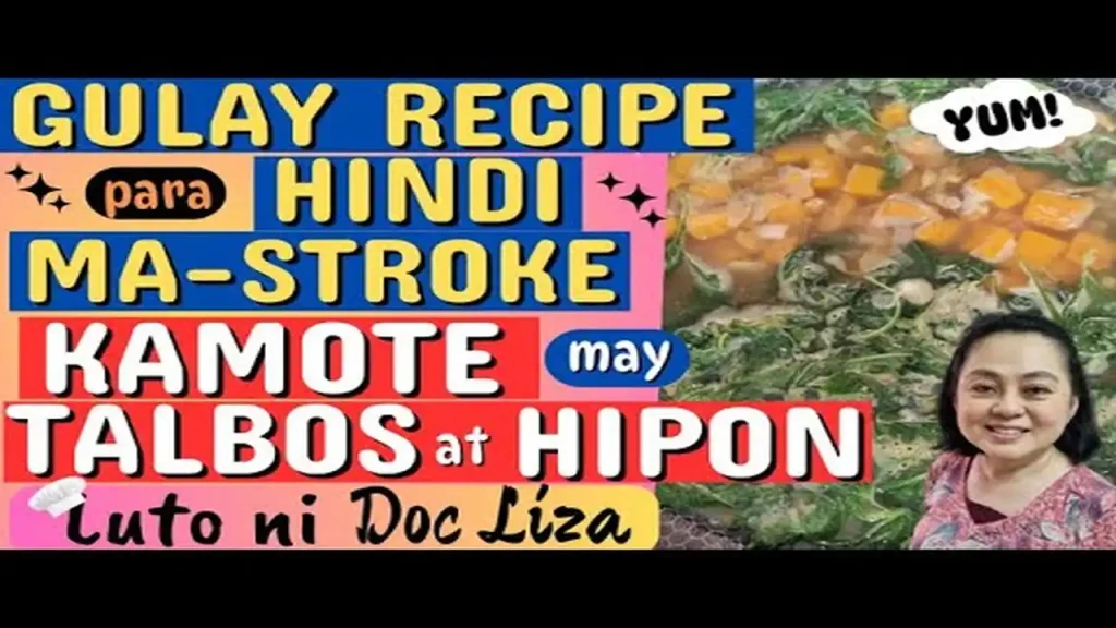 Healthy Cooking: Paano Lutuin ang Kamote at Hipon Laban sa Stroke