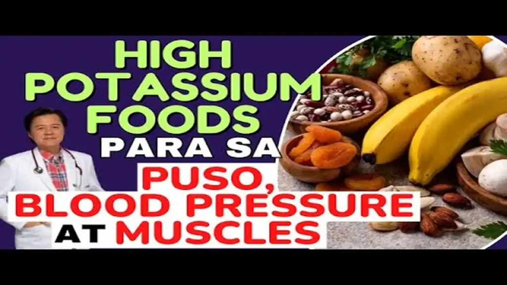 Pagkaing Mayaman sa Potassium Para sa Puso at Normal na Presyon