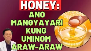 Epekto ng Araw-Araw na Pag-inom ng Honey sa Katawan