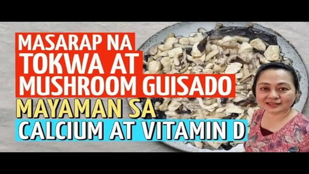 Healthy Cooking: Paano Lutuin ang Tokwa at Mushroom Gisado
