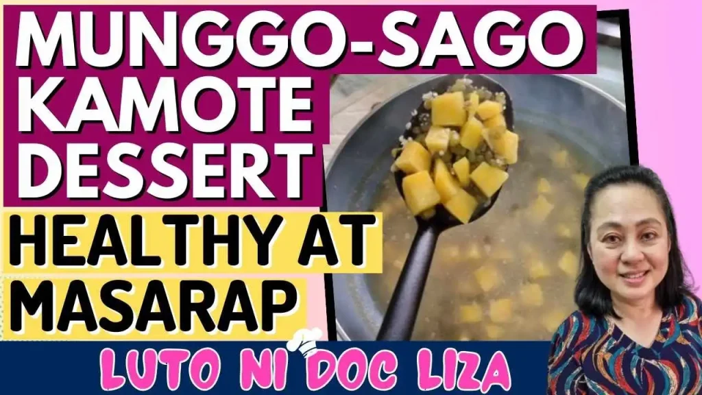 Healthy Cooking: Paano Lutuin ang Munggo Sago Kamote