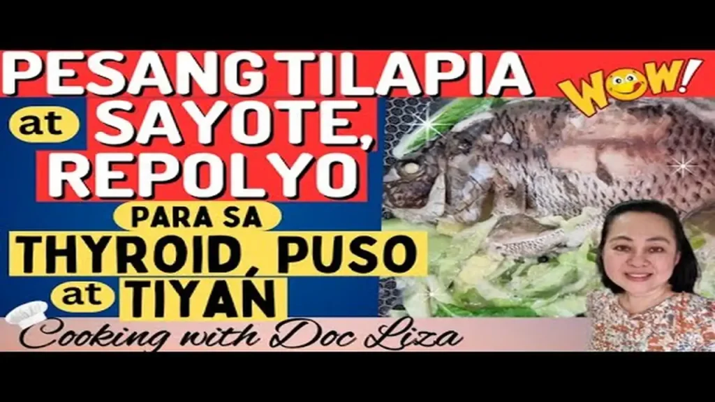 Healthy Cooking: Pesang Tilapia Para sa Puso at Tiyan