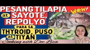 Healthy Cooking: Pesang Tilapia Para sa Puso at Tiyan