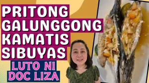 Healthy Cooking: Paano Lutuin ang Pritong Galunggong na may Kamatis