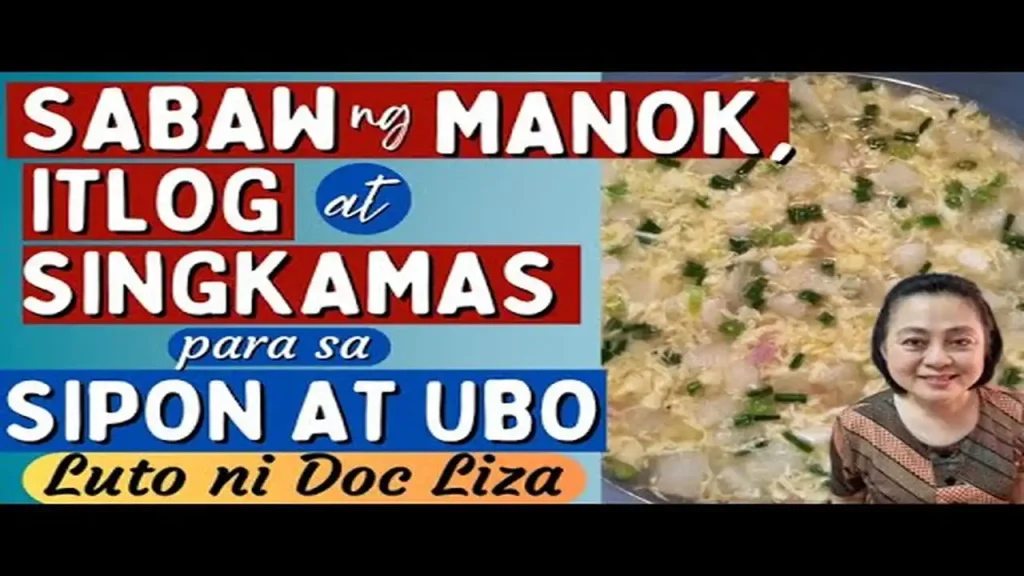 Doc Liza Tips: Ang Sustansya ng Sabaw ng Manok, Itlog at Singkamas
