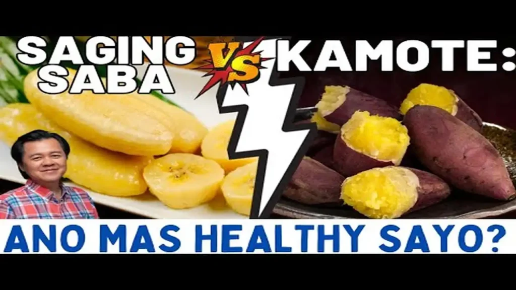 Saging na Saba laban sa Kamote: Alin ang Mas Nakakabuti sa Kalusugan?