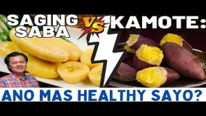 Saging na Saba laban sa Kamote: Alin ang Mas Nakakabuti sa Kalusugan?