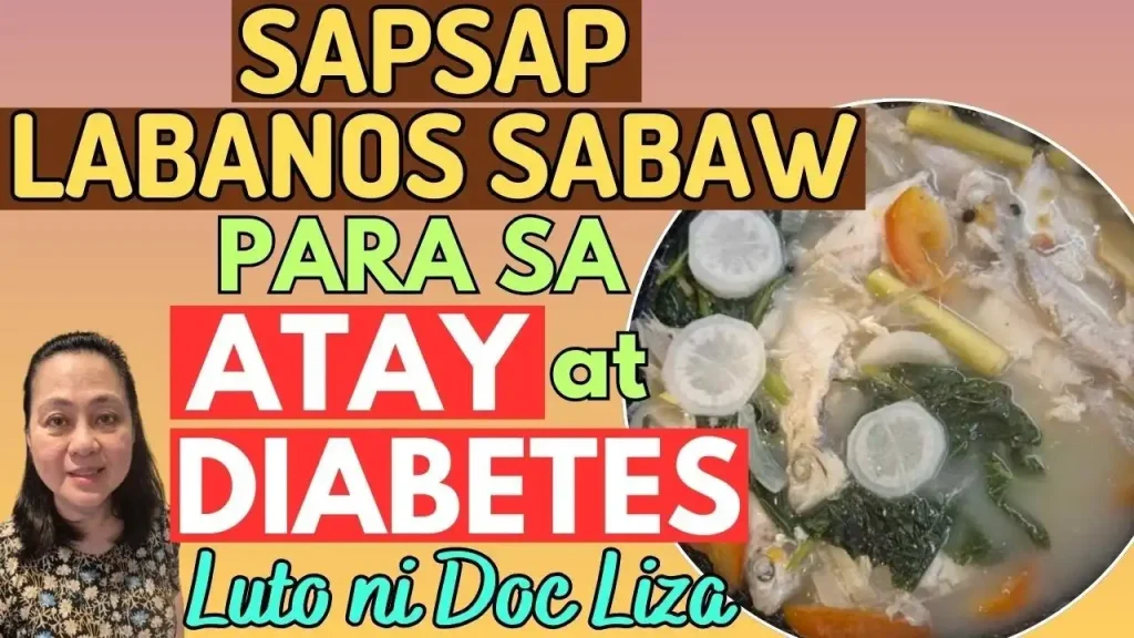 Doc Liza Tips: Ang Sustansya ng Sapsap at Labanos Sabaw