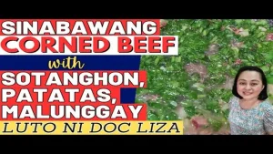 Healthy Cooking: Paano Lutuin ang Sinabawang Corned Beef