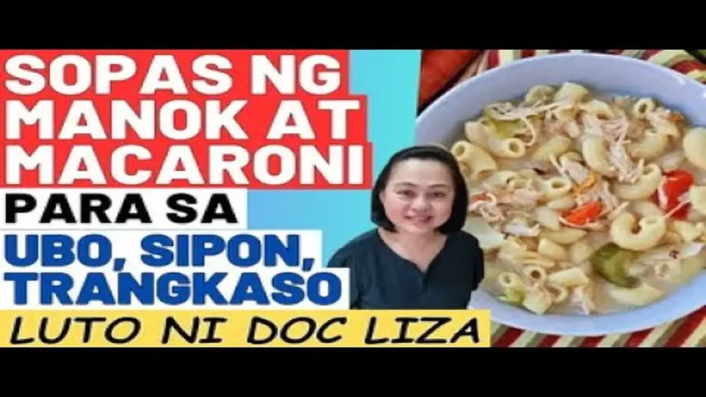 Healthy Cooking: Masustansyang Sopas ng Manok para sa Ubo at Sipon