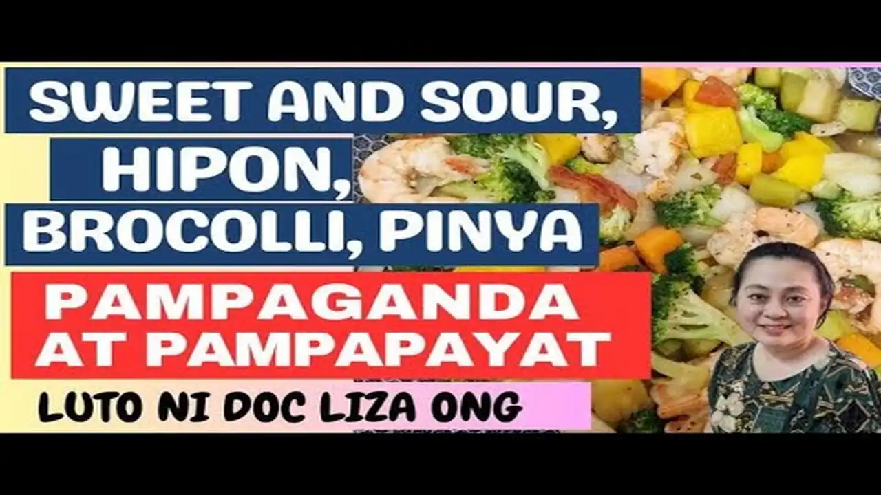 Healthy Cooking: Paano Lutuin ang Sweet and Sour Hipon