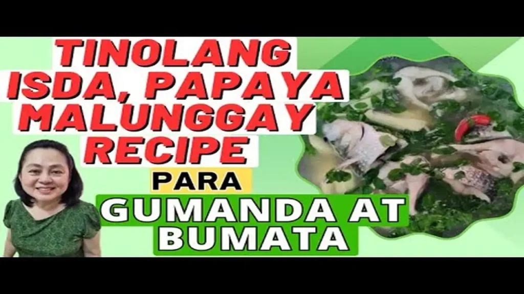 Healthy Cooking: Paano Lutuin ang Masustansyang Tinolang Isda
