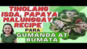 Healthy Cooking: Paano Lutuin ang Masustansyang Tinolang Isda