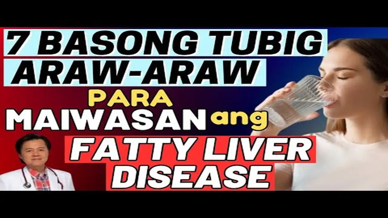 Proteksyon sa Atay: Tubig at Pagkain Laban sa Fatty Liver