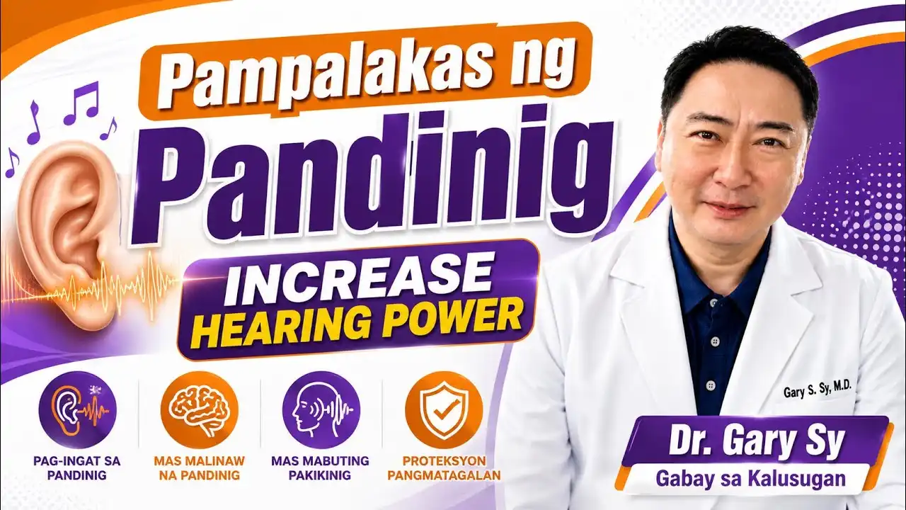 Likas na Paraan para Luminaw at Lumakas ang Pandinig