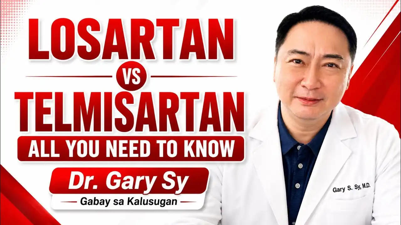 Losartan at Telmisartan: Aling Gamot sa Presyon ang Mas Epektibo?