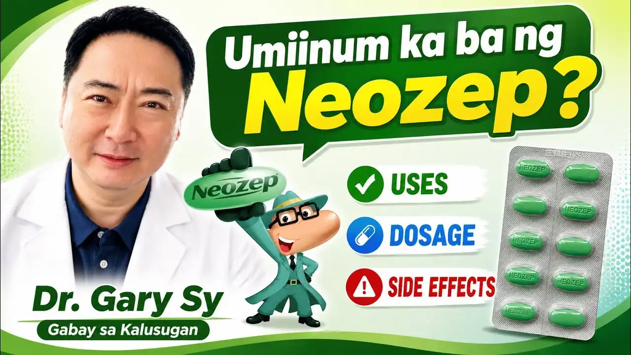 Tamang Pag-inom ng Neozep at Mga Dapat Bantayang Side Effects