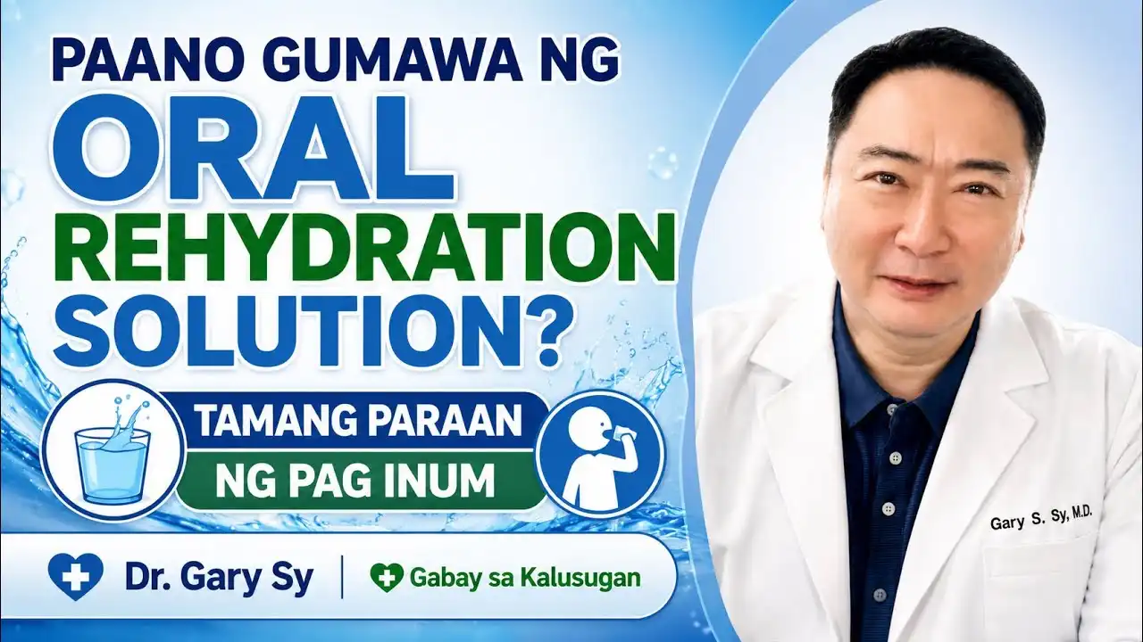 Mabilis na Lunas sa Dehydration: Tamang Paggamit ng ORS